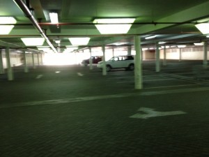 Normally this carpark is full