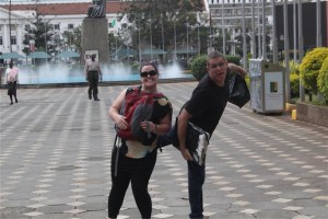 A day in the city in 26 degrees. I think they needed a coffee.