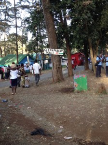 Take a look at the sign