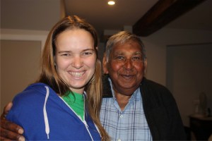 Uncle Bob knew Liz when she was just a toddler.