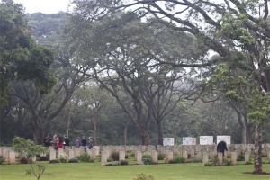 The War Cemetery is one of the tidiest places in Nairobi.