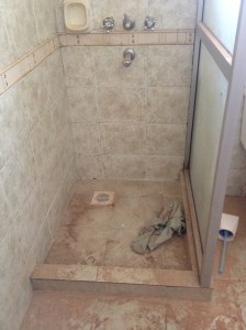 The shower