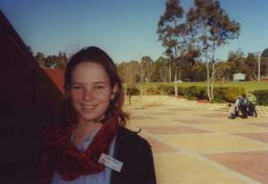 On the day Liz became a deacon at church.