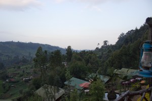 Looking from the verandah where we had breakfast.