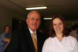 Both our girls graduated from high school - something their parents didn't do.